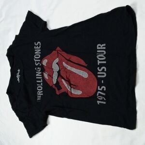 The Rolling Stones 1975 US tour womens t-shirt
